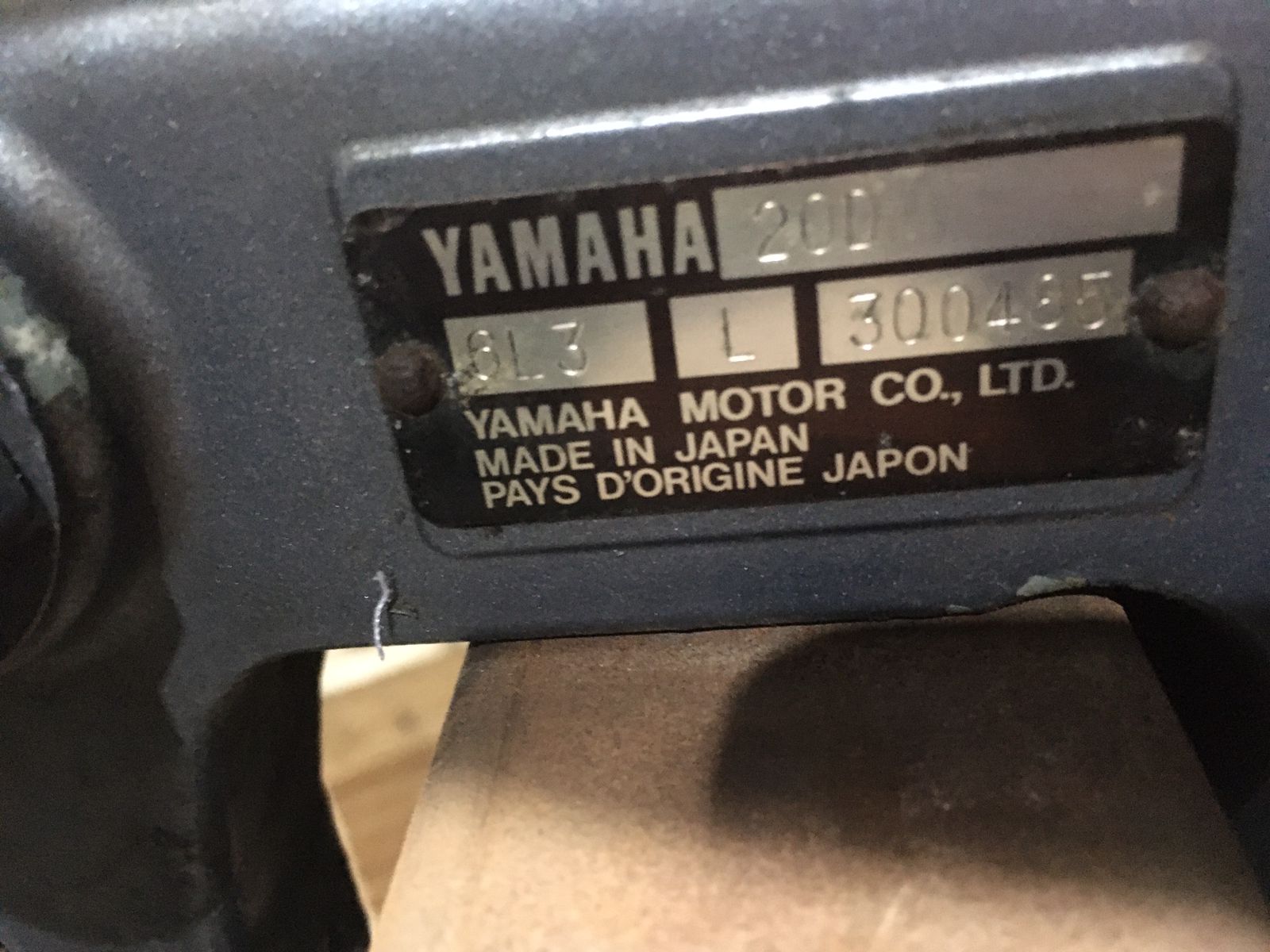 YAMMAHA 20 